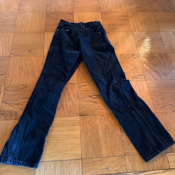 Wrangler Men's Dress Pants - Dark Blue - Picture 2 of 3